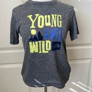 Young Wild and Free Boys TNF Tshirt
